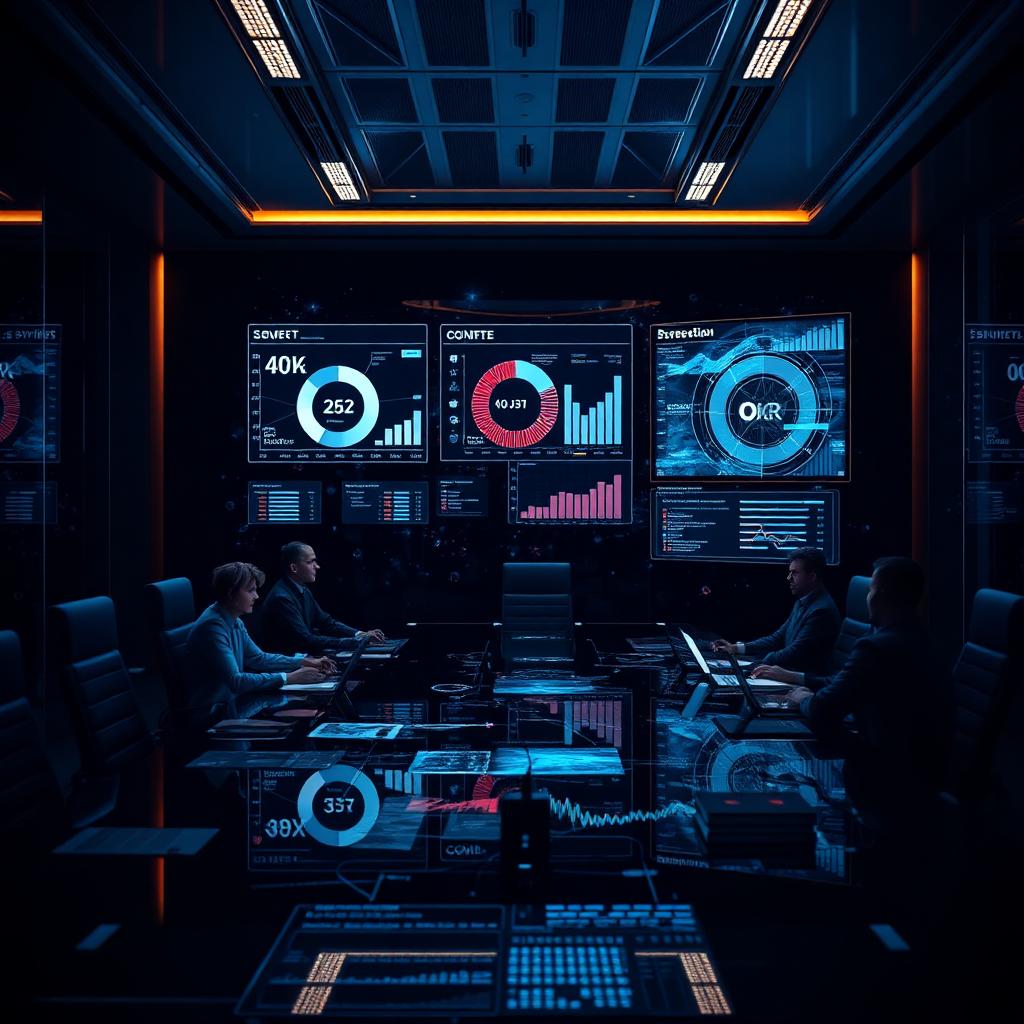 Executive Power BI dashboards tracking enterprise portfolio governance